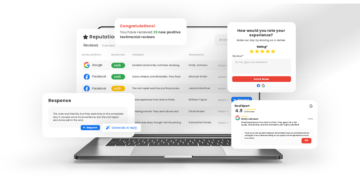Reputation management tools are key for marketing for small businesses.